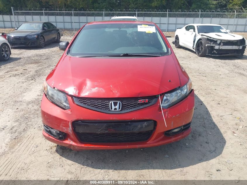 2012 Honda Civic Si VIN: 2HGFG4A58CH708425 Lot: 40309911