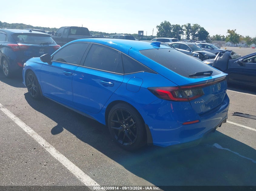 2024 HONDA CIVIC VIN: 19XFL2H8XRE012572