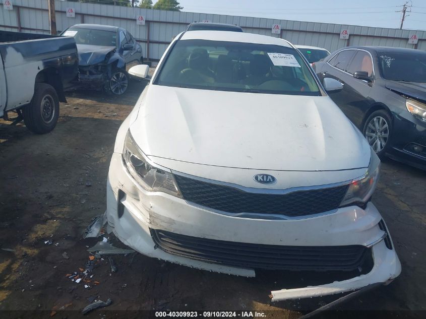 2016 Kia Optima Lx VIN: 5XXGT4L35GG068371 Lot: 40309923