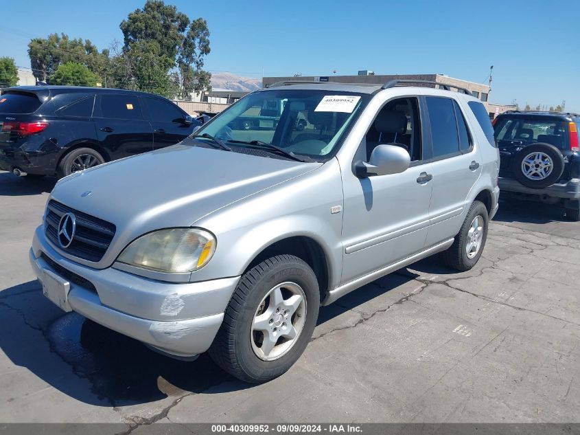 2000 Mercedes-Benz Ml 320 VIN: 4JGAB54E2YA168399 Lot: 40309952