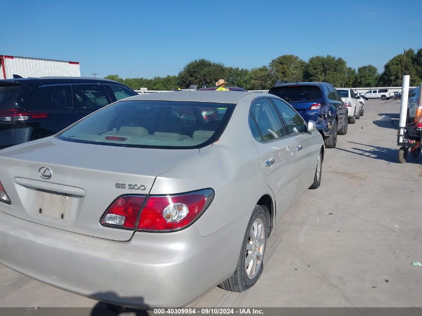 2002 Lexus Es 300 300 VIN: JTHBF30G825001634 Lot: 40309954