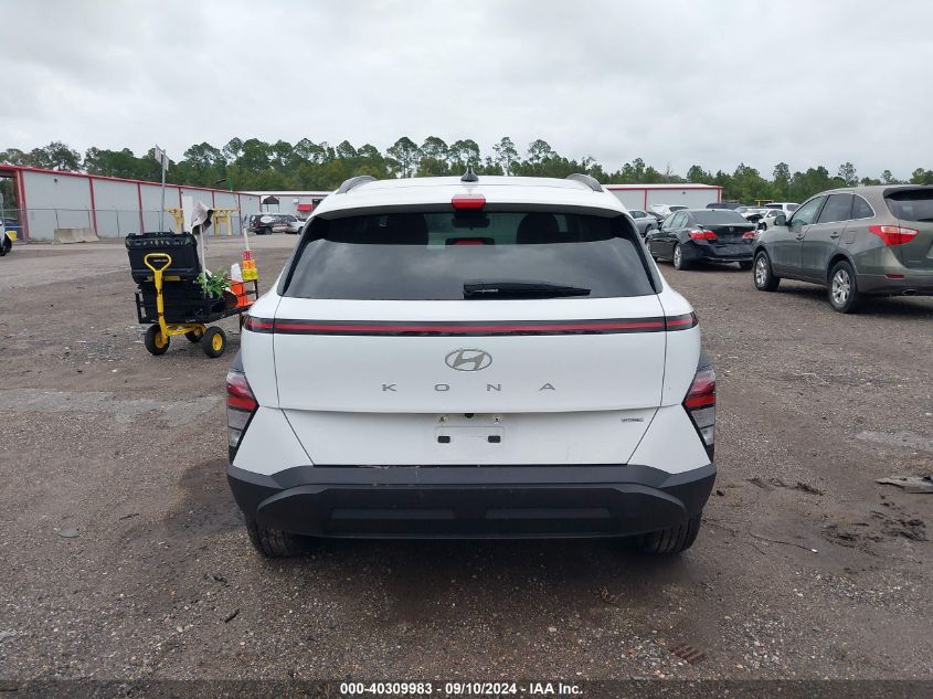 2024 Hyundai Kona Sel VIN: KM8HBCAB6RU114956 Lot: 40309983