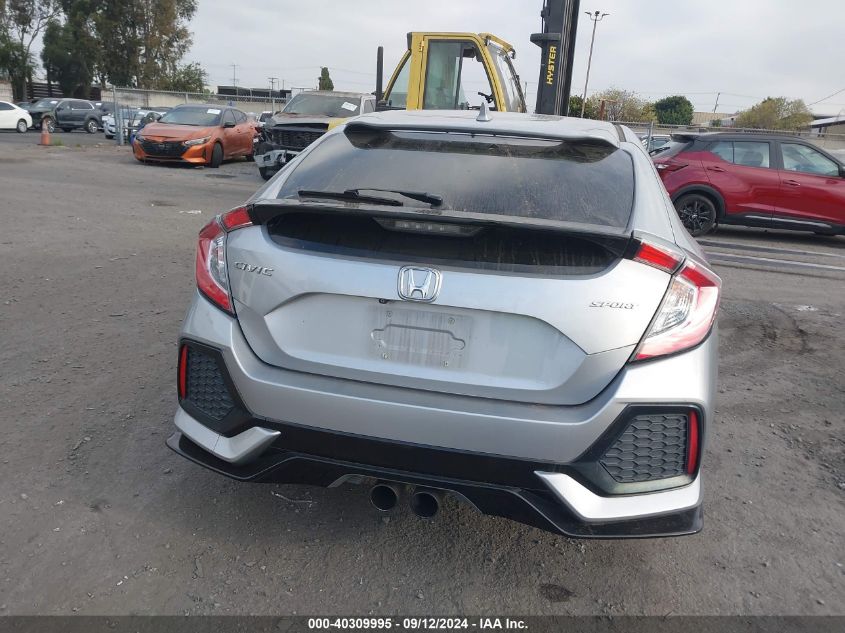 2018 Honda Civic Sport VIN: SHHFK7H44JU409530 Lot: 40309995