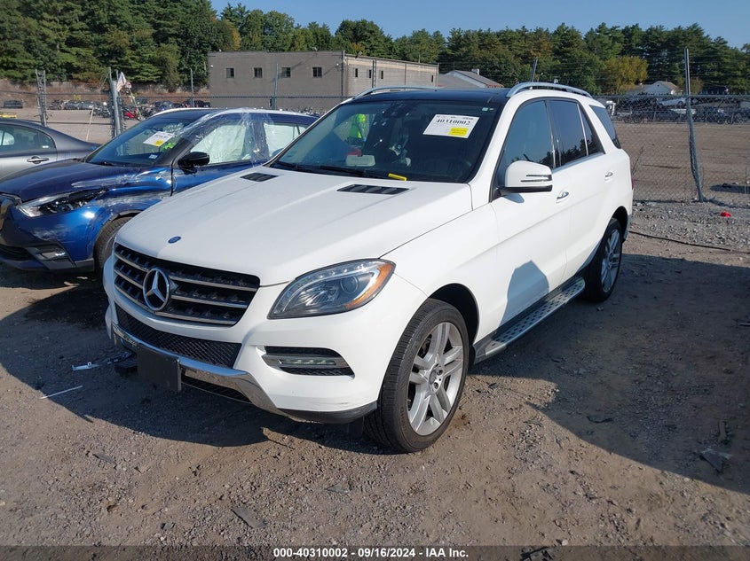 2015 MERCEDES-BENZ ML 350 4MATIC - 4JGDA5HB7FA600966