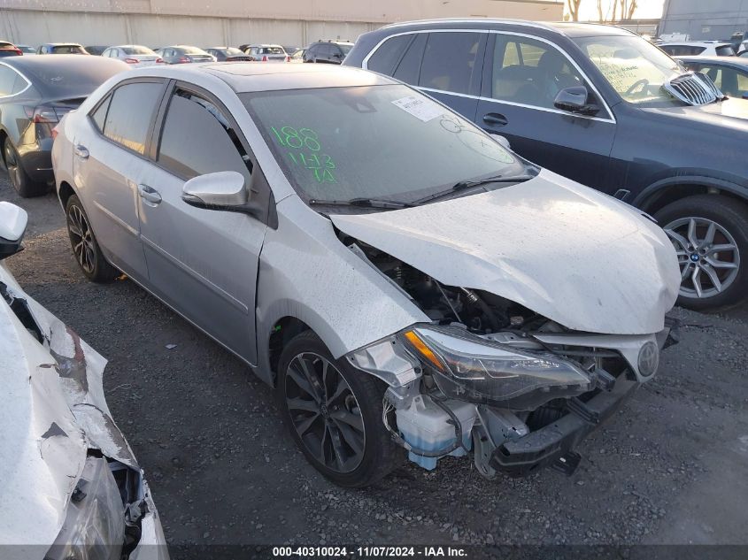 2019 TOYOTA COROLLA XSE - 2T1BURHE5KC128597