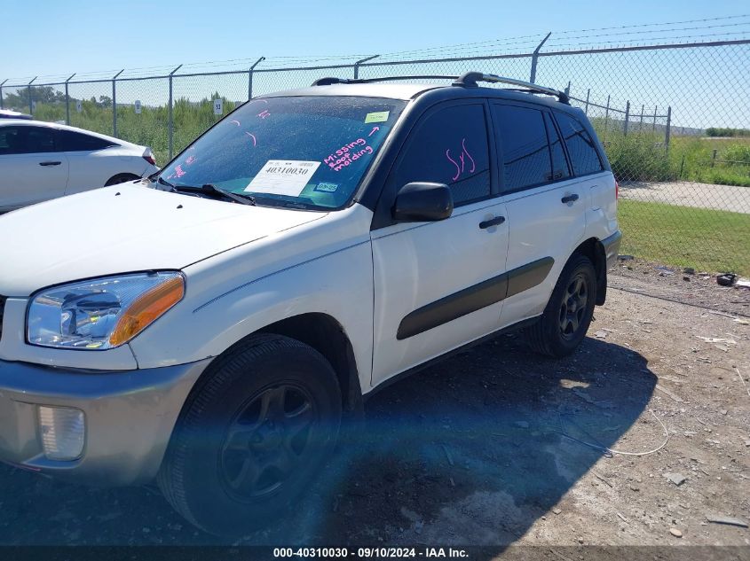 2003 Toyota Rav4 VIN: JTEGH20V630113031 Lot: 40310030