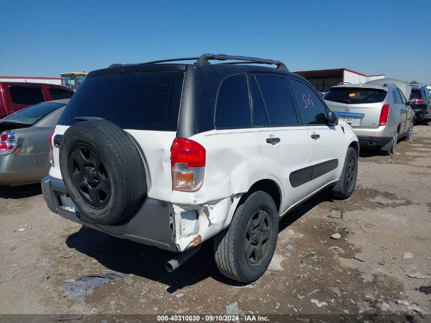 2003 Toyota Rav4 VIN: JTEGH20V630113031 Lot: 40310030