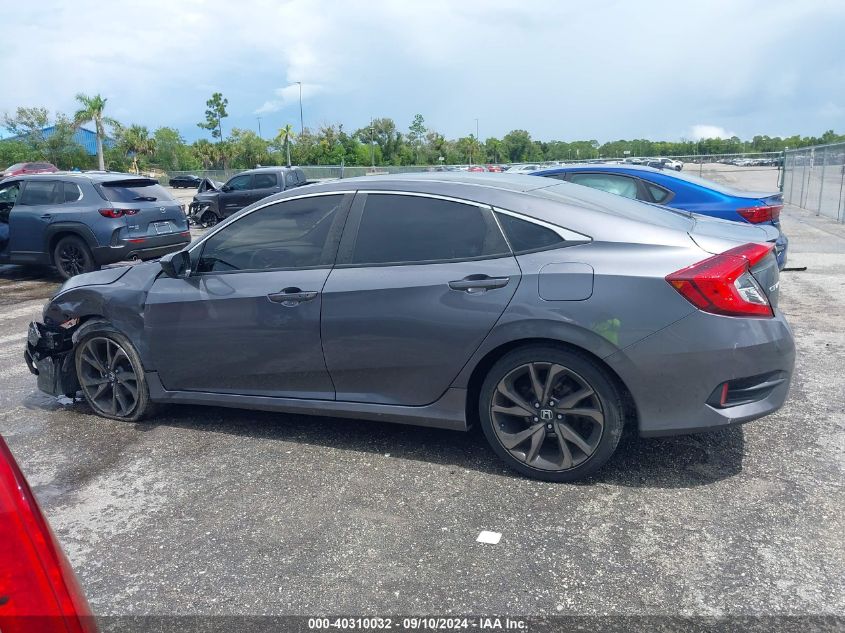 2020 Honda Civic Sport VIN: 2HGFC2F85LH590885 Lot: 40310032