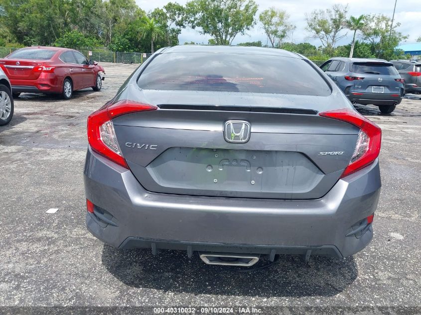 2020 Honda Civic Sport VIN: 2HGFC2F85LH590885 Lot: 40310032