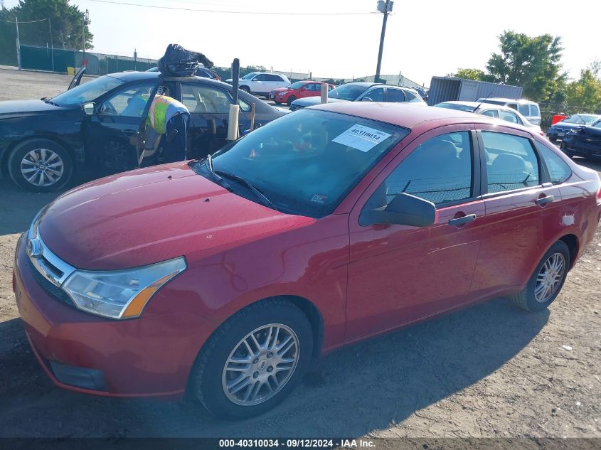 2011 Ford Focus Se VIN: 1FAHP3FN4BW134485 Lot: 40310034