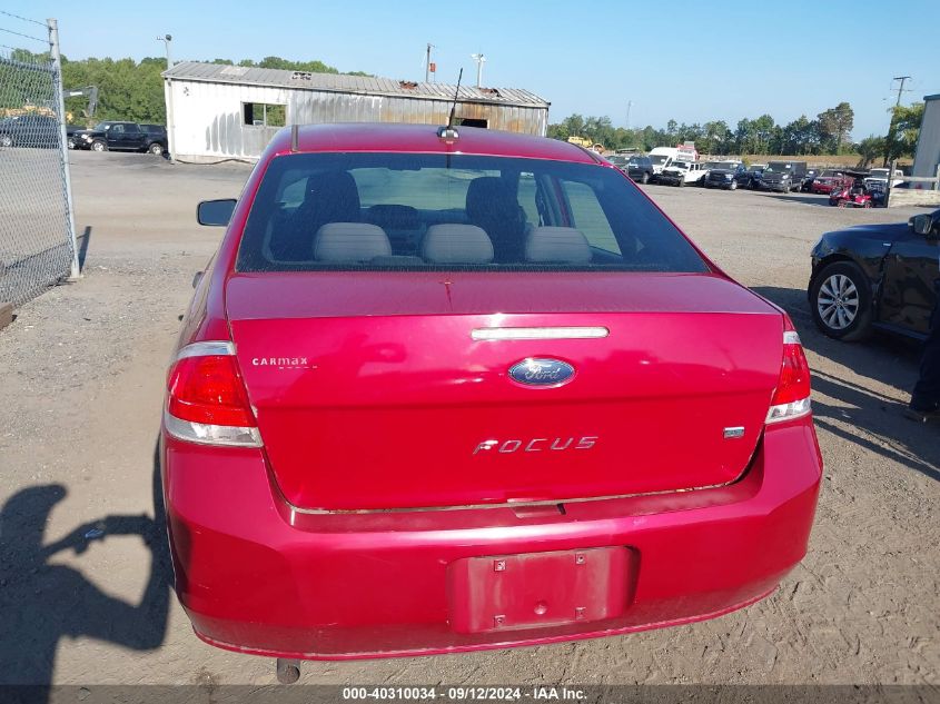 2011 Ford Focus Se VIN: 1FAHP3FN4BW134485 Lot: 40310034