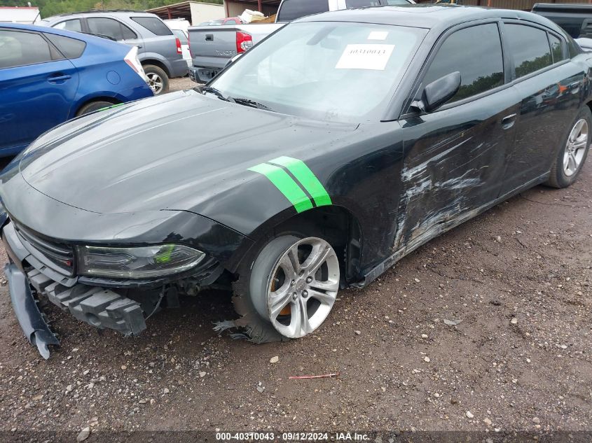 2019 Dodge Charger Sxt Rwd VIN: 2C3CDXBG6KH636557 Lot: 40310043