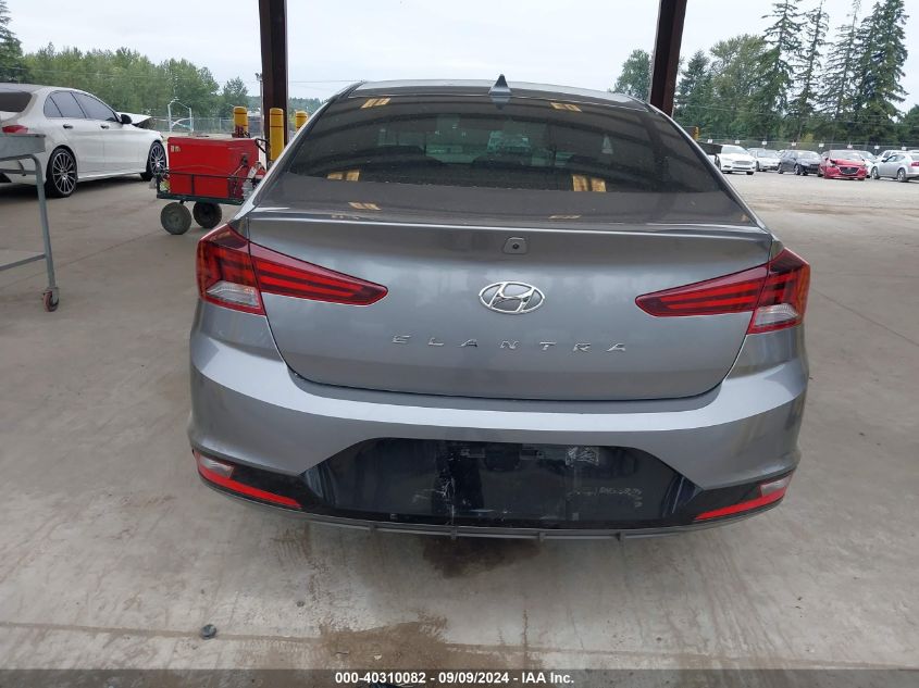 2020 Hyundai Elantra Sel VIN: 5NPD84LF9LH522733 Lot: 40310082