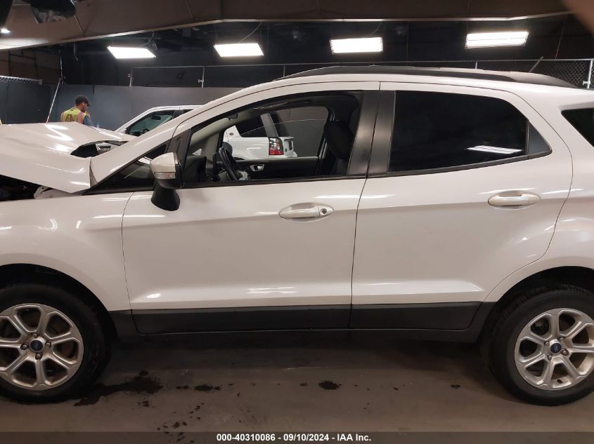 2019 Ford Ecosport Se VIN: MAJ6S3GL7KC258688 Lot: 40310086