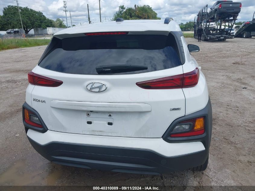 2021 Hyundai Kona Sel VIN: KM8K2CAA4MU715465 Lot: 40310089