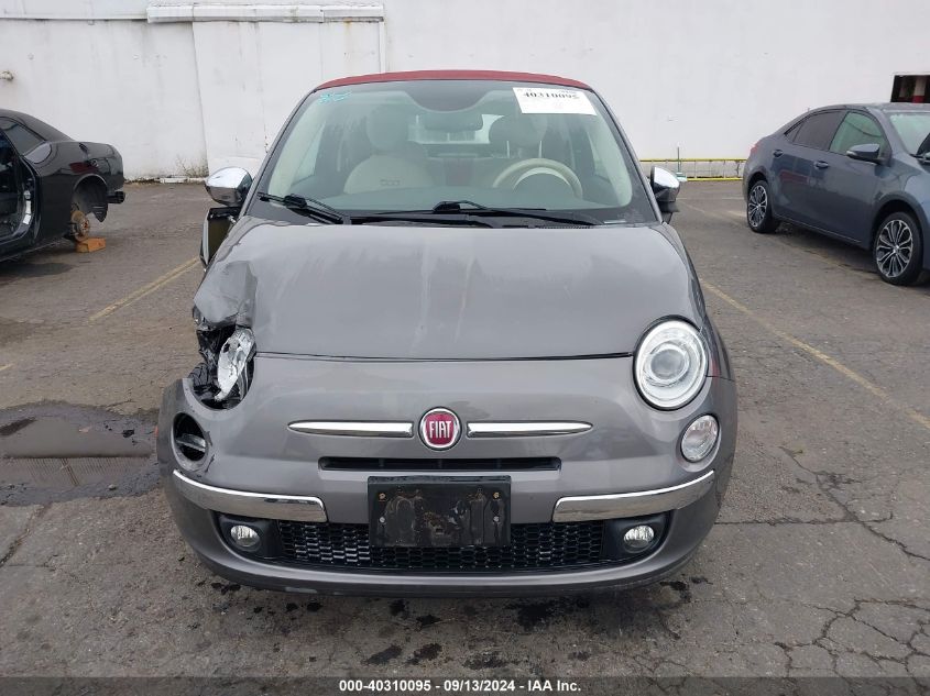 2013 Fiat 500C Lounge VIN: 3C3CFFER2DT738448 Lot: 40310095