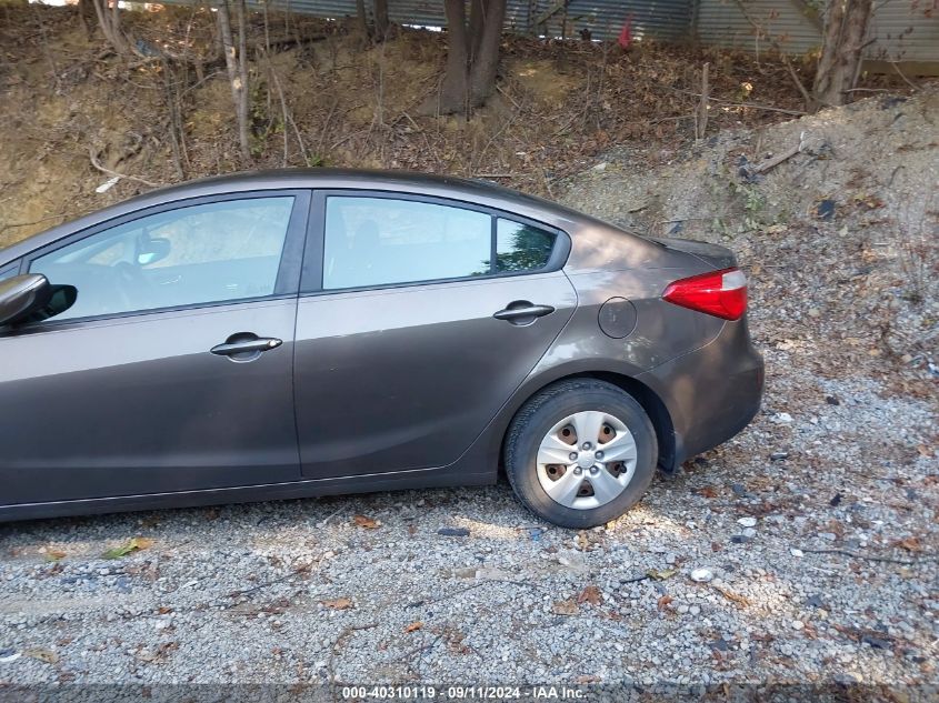 2015 Kia Forte Lx VIN: KNAFX4A6XF5306759 Lot: 40310119