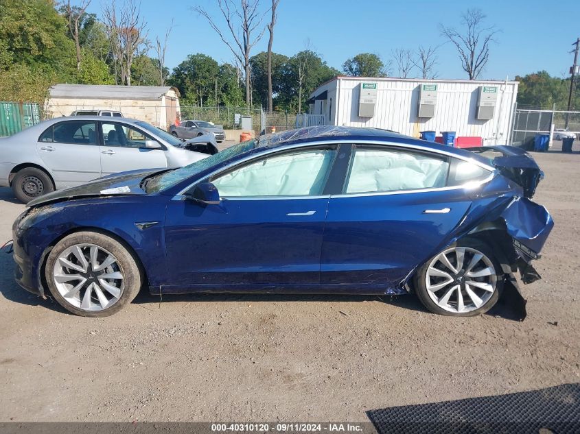 2018 Tesla Model 3 VIN: 5YJ3E1EB0JF112086 Lot: 40310120