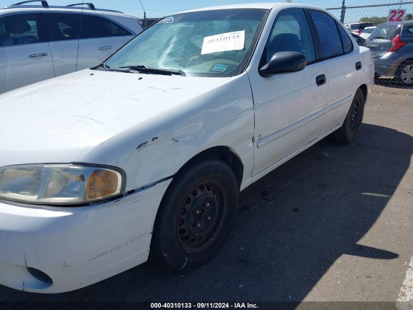 2002 Nissan Sentra Xe VIN: 3N1CB51D62L659862 Lot: 40310133