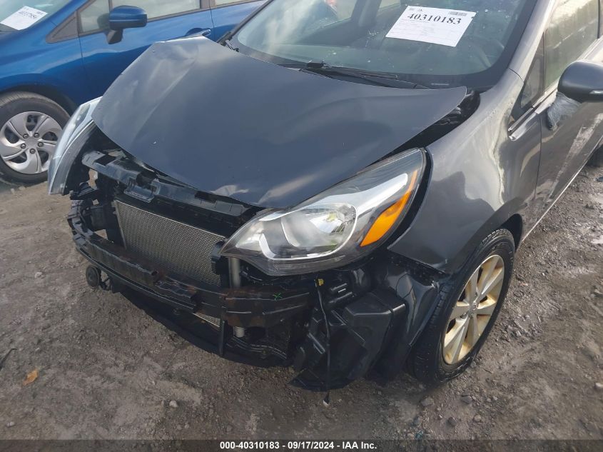 2013 Kia Rio Ex VIN: KNADN4A3XD6130998 Lot: 40310183