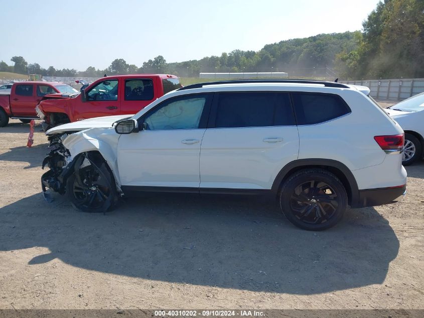 1V2HR2CA0NC511026 2022 Volkswagen Atlas 3.6L V6 Se W/Technology