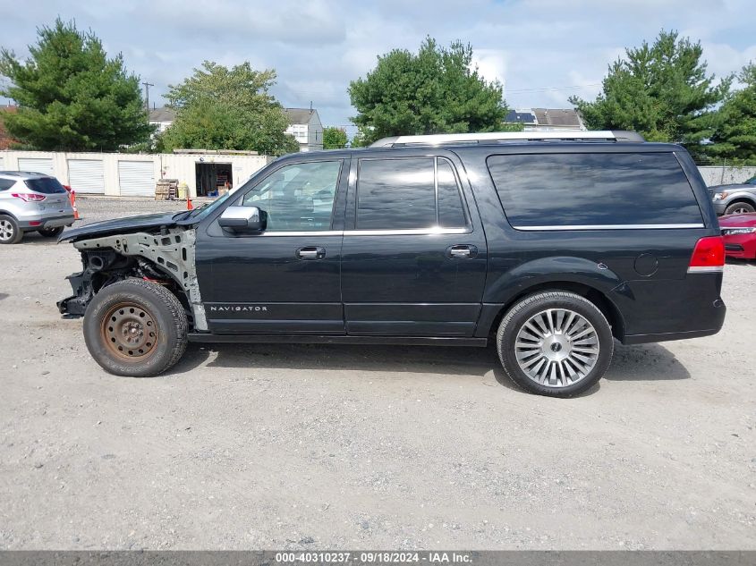 2015 Lincoln Navigator L VIN: 5LMJJ3JT9FEJ12599 Lot: 40310237