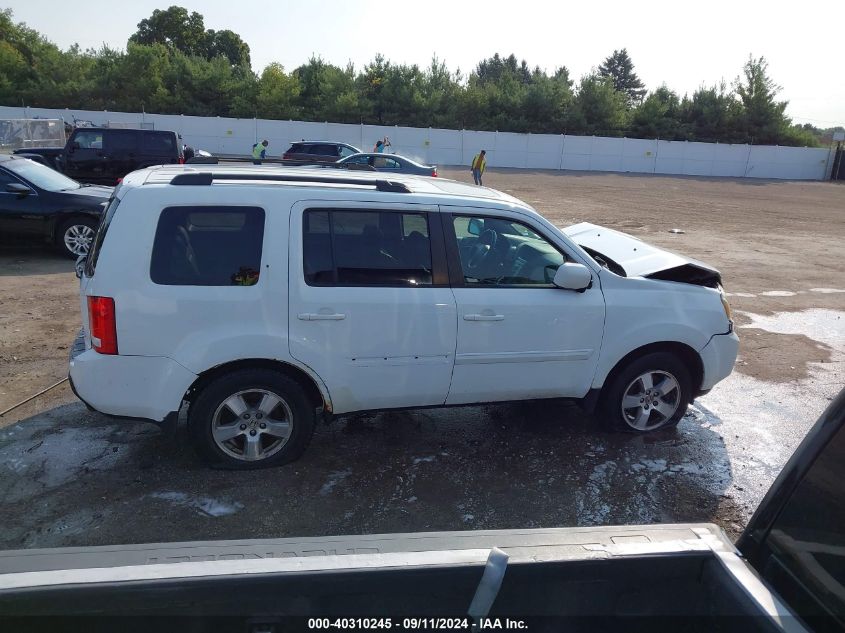 2010 Honda Pilot Ex-L VIN: 5FNYF4H50AB026674 Lot: 40310245