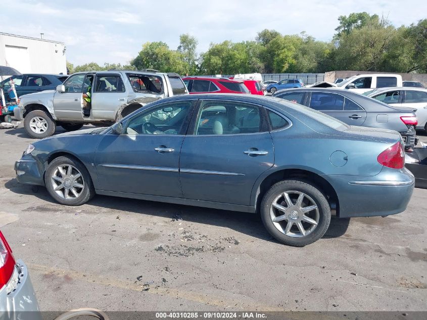 2006 Buick Lacrosse Cxs VIN: 2G4WE587661144851 Lot: 40310285