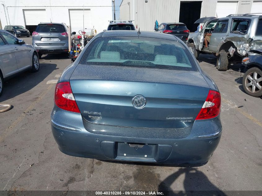 2006 Buick Lacrosse Cxs VIN: 2G4WE587661144851 Lot: 40310285