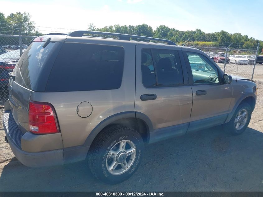 2003 Ford Explorer Nbx/Xlt VIN: 1FMZU63K13UB30602 Lot: 40310300