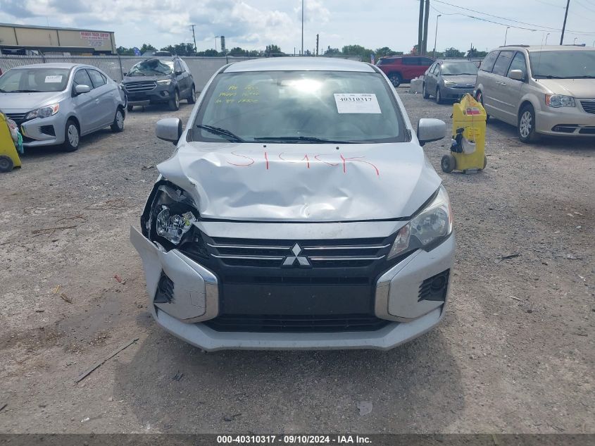 2021 Mitsubishi Mirage G4 Carbonite Edition/Es/Le VIN: ML32FUFJ4MHF03493 Lot: 40310317