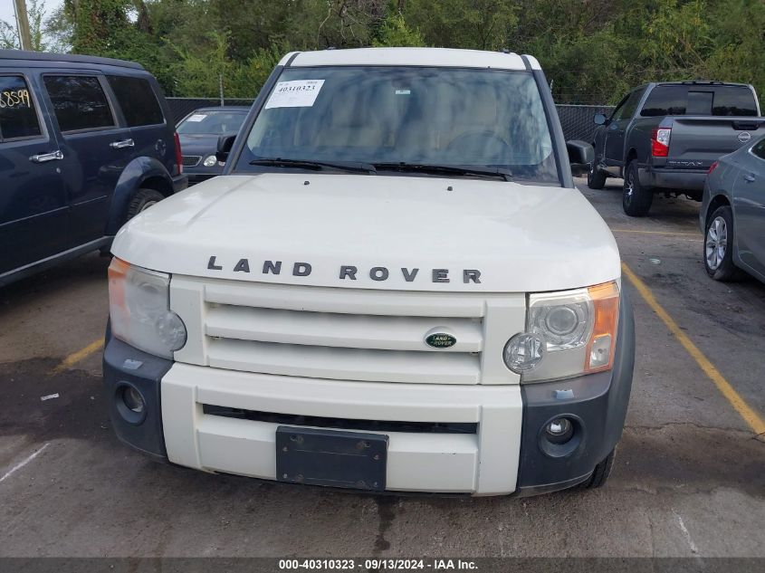 2005 Land Rover Lr3 Se VIN: SALAE25435A321666 Lot: 40310323