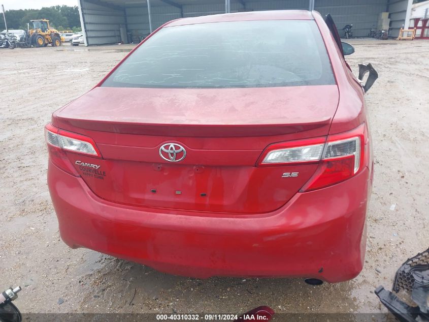 2013 Toyota Camry Se VIN: 4T1BF1FK8DU638657 Lot: 40310332