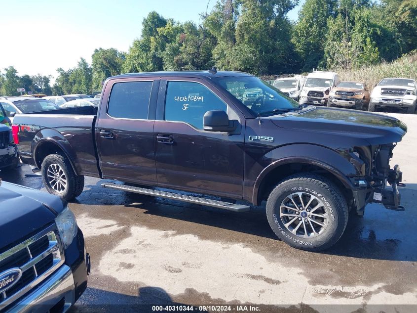 2018 Ford F-150 Xlt VIN: 1FTFW1EG4JFB65231 Lot: 40310344