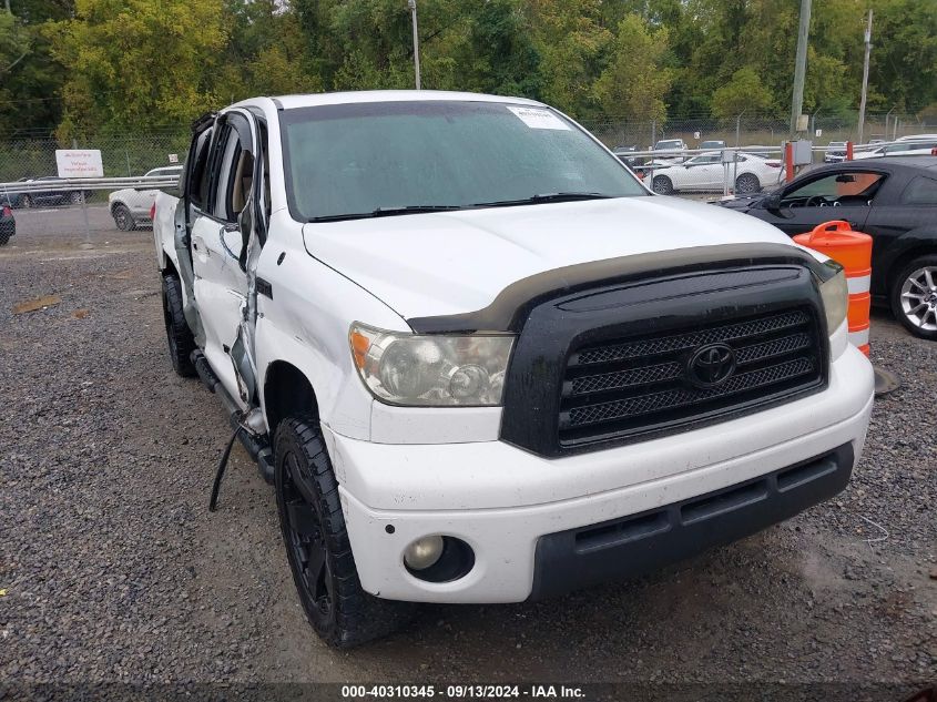 2008 Toyota Tundra Crewmax Limited VIN: 5TBDV58118S499406 Lot: 40310345