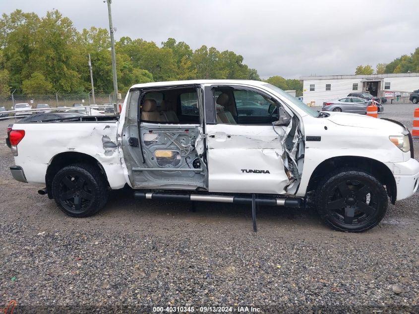 2008 Toyota Tundra Crewmax Limited VIN: 5TBDV58118S499406 Lot: 40310345