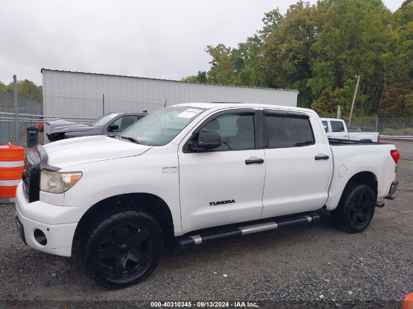 2008 Toyota Tundra Crewmax Limited VIN: 5TBDV58118S499406 Lot: 40310345