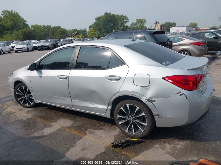 2017 Toyota Corolla Se VIN: 2T1BURHE1HC748047 Lot: 40310358