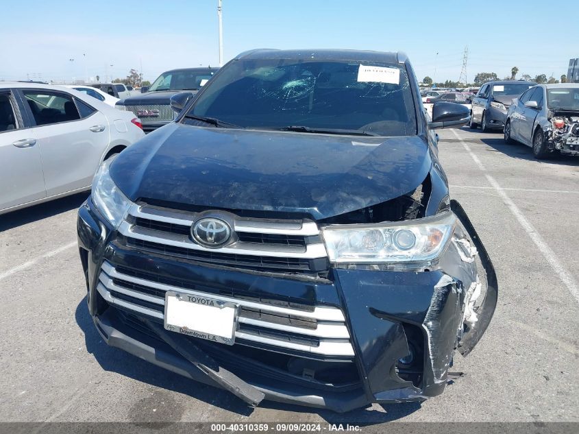 2017 TOYOTA HIGHLANDER XLE - 5TDKZRFHXHS510140