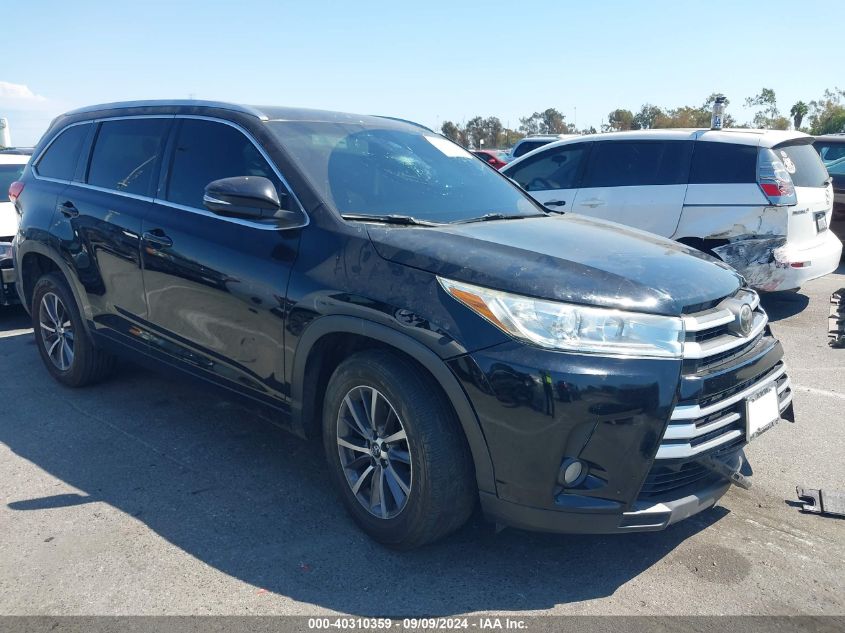 2017 TOYOTA HIGHLANDER XLE - 5TDKZRFHXHS510140