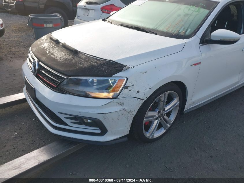 2016 Volkswagen Jetta Gli/Se/Sel VIN: 3VW4T7AJ3GM309135 Lot: 40310368