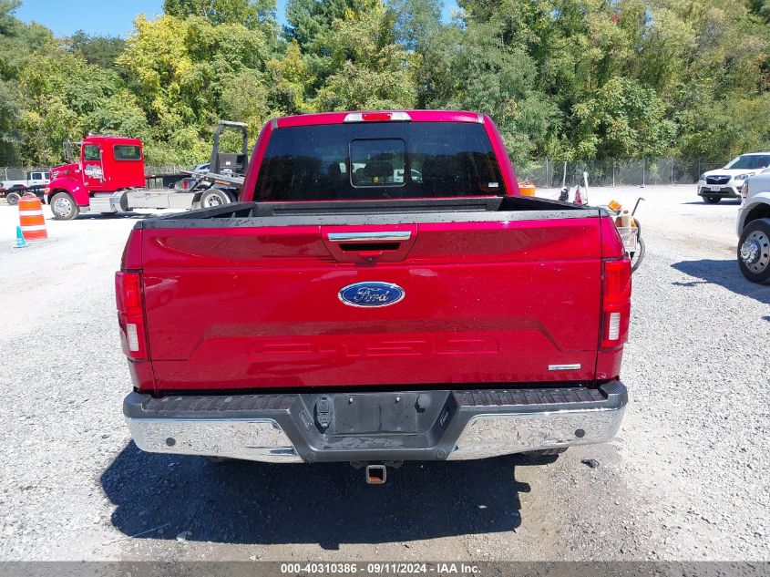 2019 Ford F150 Supercrew VIN: 1FTEW1E49KKC65657 Lot: 40310386