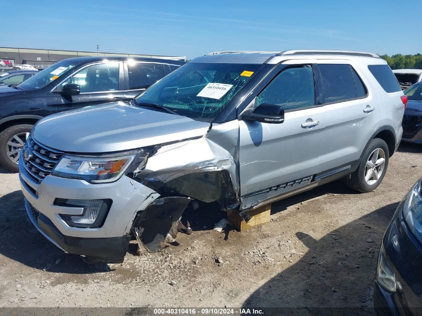 1FM5K8DHXHGA32581 2017 FORD EXPLORER - Image 2