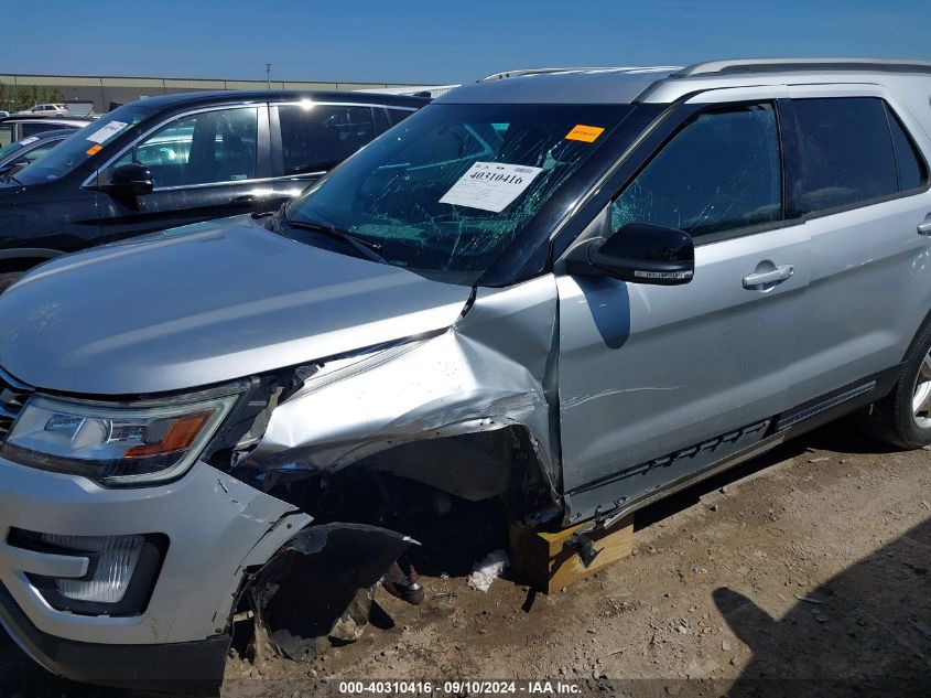 2017 Ford Explorer Xlt VIN: 1FM5K8DHXHGA32581 Lot: 40310416