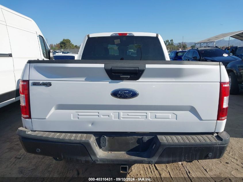 2019 Ford F150 Super Cab VIN: 1FTEX1CB5KKC6199 Lot: 40310431