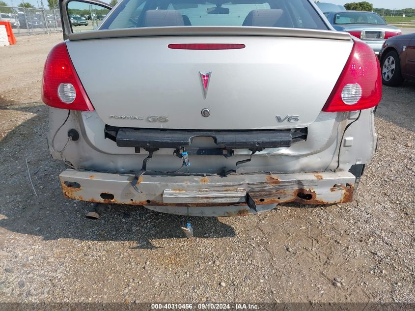 1G2ZG558264260193 2006 Pontiac G6 Se1