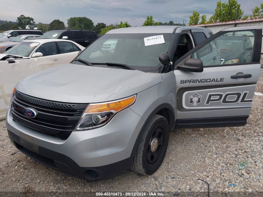 2014 Ford Explorer Police Interceptor VIN: 1FM5K8ARXEGB85552 Lot: 40310473