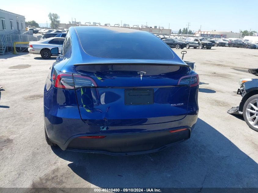 2023 Tesla Model Y Awd/Performance Dual Motor All-Wheel Drive VIN: 7SAYGDEF3PF936910 Lot: 40310480