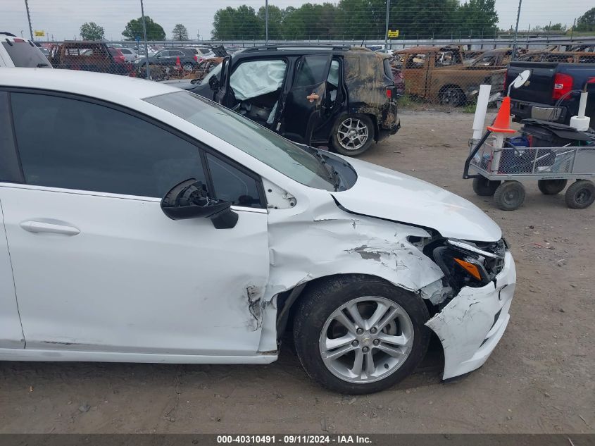 2018 Chevrolet Cruze Lt Auto VIN: 1G1BE5SM7J7156612 Lot: 40310491