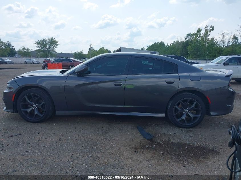 2019 Dodge Charger Gt Rwd VIN: 2C3CDXHG7KH562041 Lot: 40310522